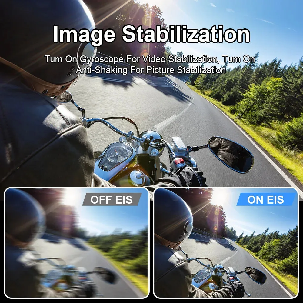 5K Action Camera 4K60FPS Dual IPS Touch LCD EIS WiFi 170 30M Waterproof 5X Zoom Professional Sport Camera With Remote Control