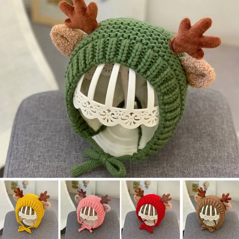 Baby Christmas Knit Beanie Hat