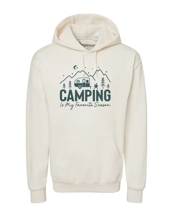 Camping is my Favorite Season Graphic Hoodie