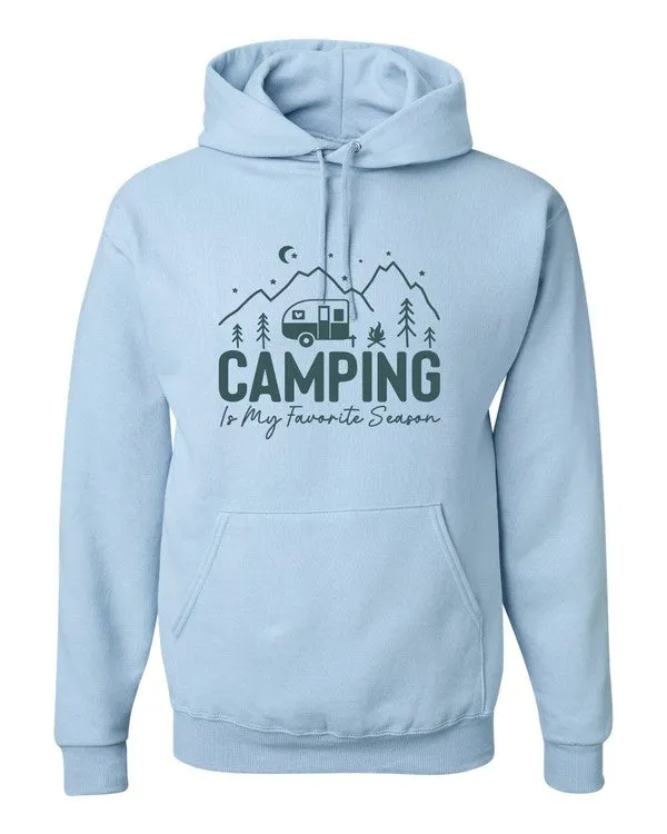 Camping is my Favorite Season Graphic Hoodie