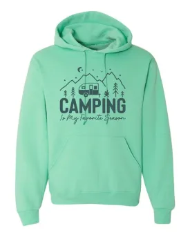 Camping is my Favorite Season Graphic Hoodie