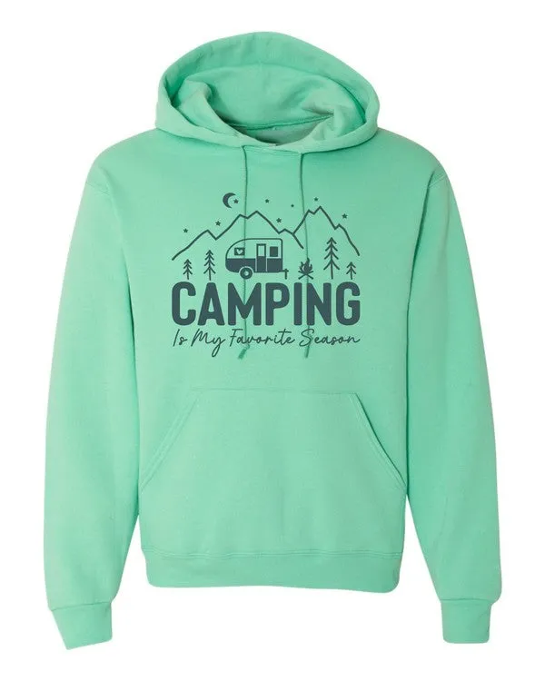 Camping is my Favorite Season Graphic Hoodie