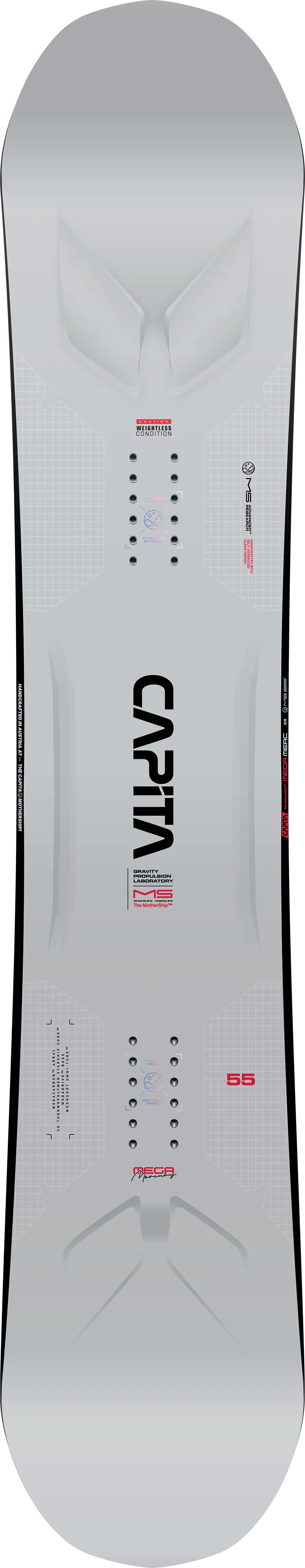 Capita Mega Merc Snowboard 2024 (Mega Mercury)