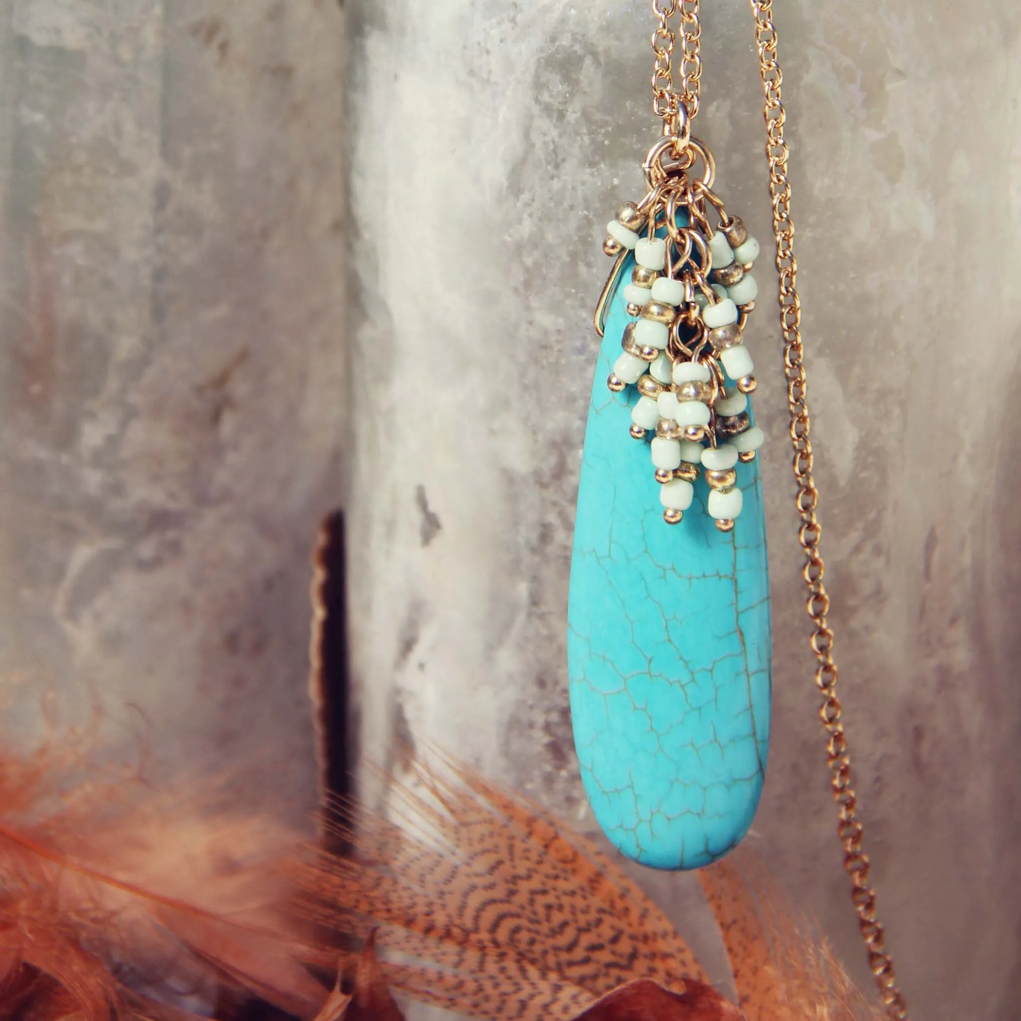Glacier Stone Necklace