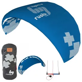 HQ Rush V Pro 300 Trainer Kite Kiteboarding Power Traction 3M 3-Line Surf Snow