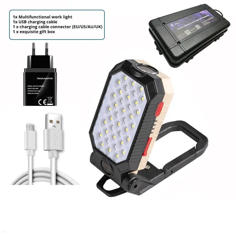 Lantern Magnet Design COB LED Light
