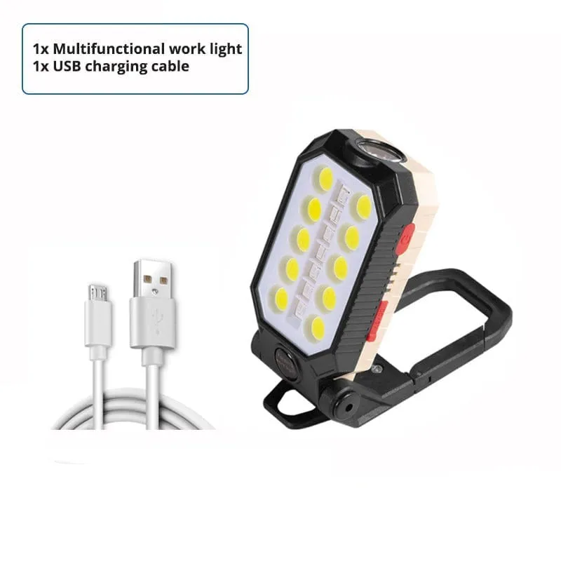 Lantern Magnet Design COB LED Light