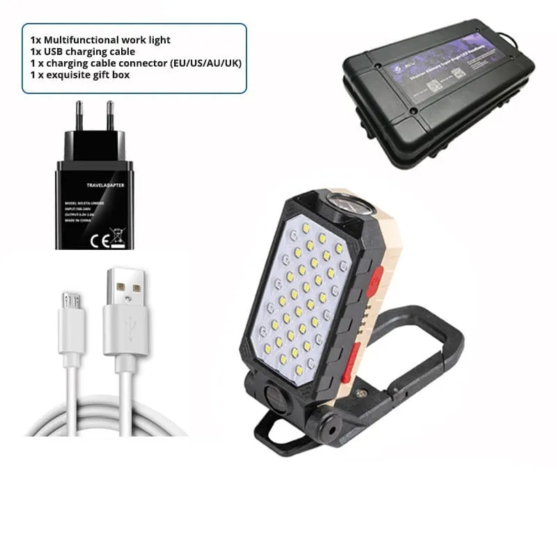 Lantern Magnet Design COB LED Light