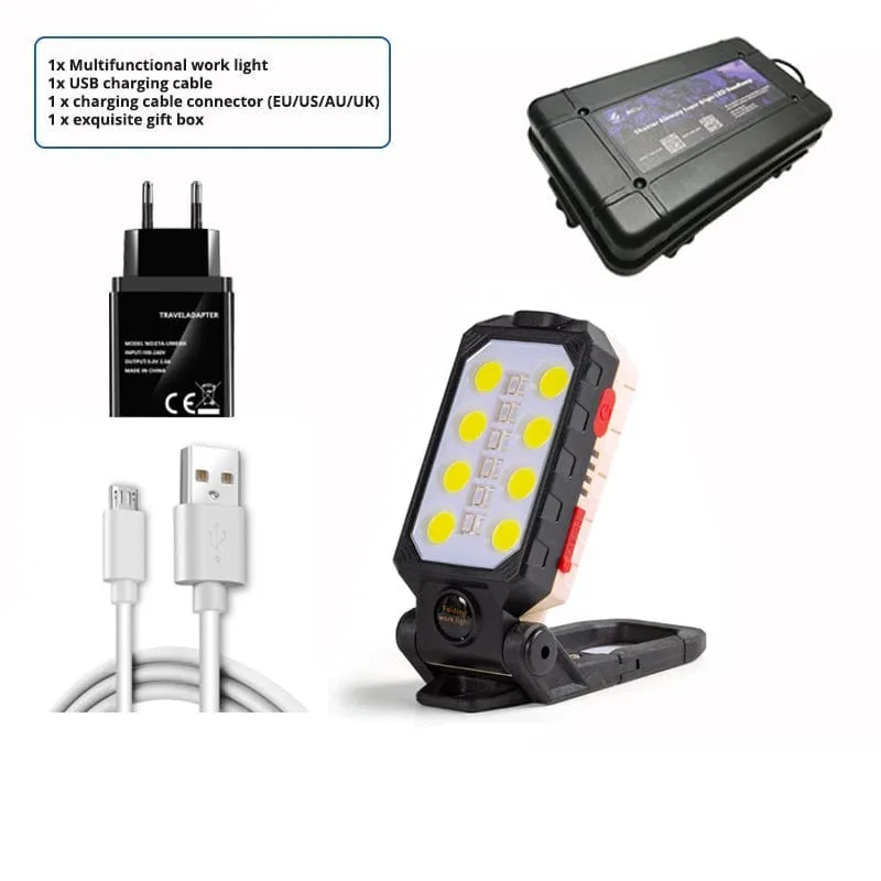 Lantern Magnet Design COB LED Light