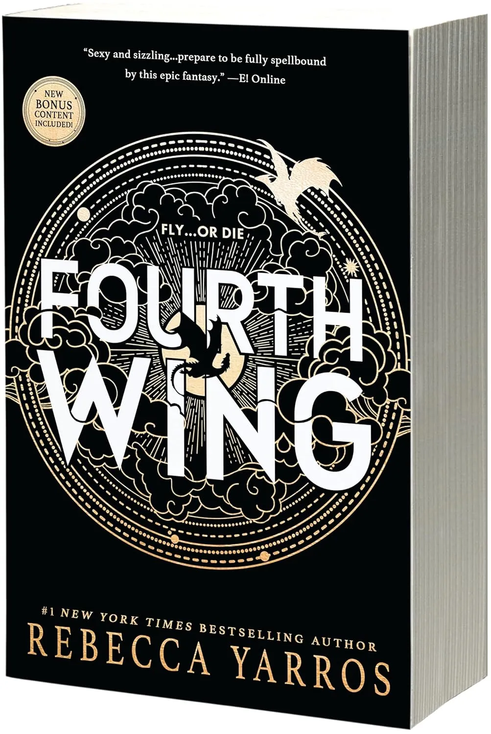 Limited Edition Fourth Wing with Sprayed Edging Paperback  September 17, 2024