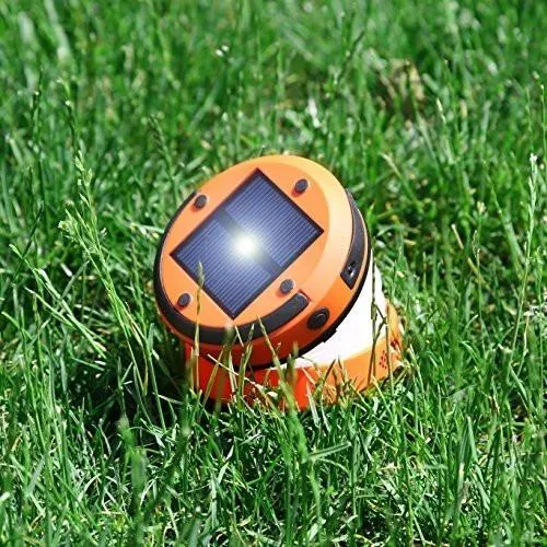 Solar Led Camping Lantern Collapsible & Rainproof