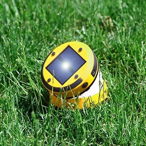 Solar Led Camping Lantern Collapsible & Rainproof