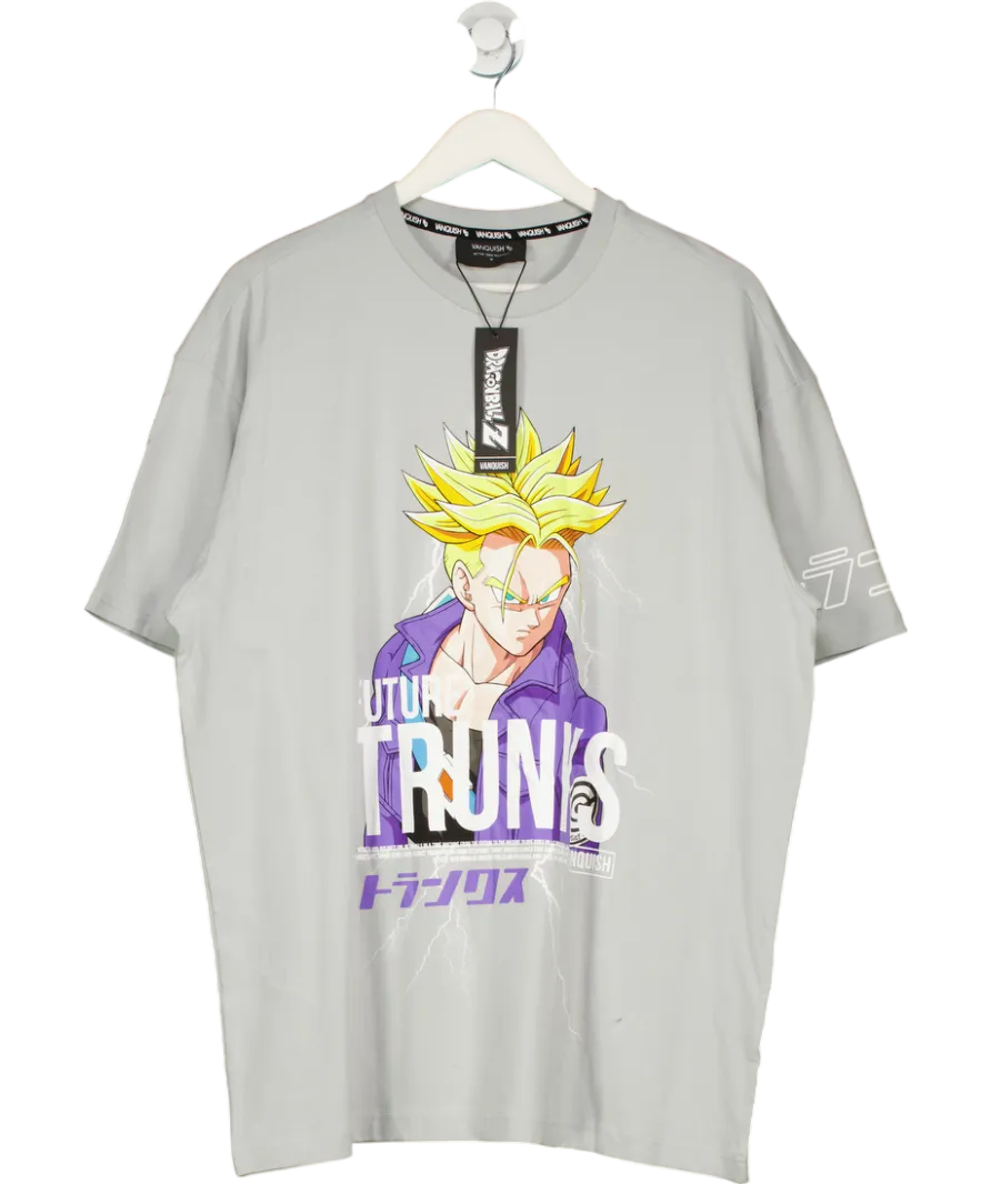 Vanquish Dbz Cs Trunks Glacier Grey Oversized T Shirt UK M